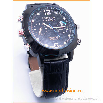 720p 30fps Waterproof Camera Watch Build in 4GB Memory (HDW-03)